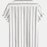 Conjunto Casual - Camisa em Mistura de Poliéster e Calções de Secagem Rápida