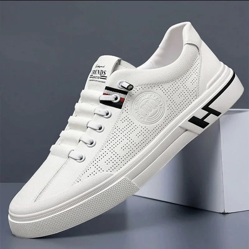 Sapatos Casuais - Baixa Silhueta com Atacadores e Suporte Almofadado
