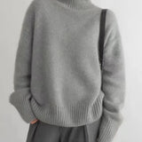 Isabel - Gola Alta em Cashmere