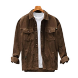 Camisa de Cordão - Superfície Texturizada e Camadas Fáceis