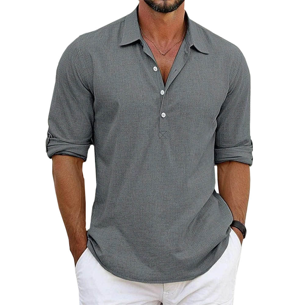 Camisa Social - Corte Limpo, Silhueta Elegante e Ajuste Respirável