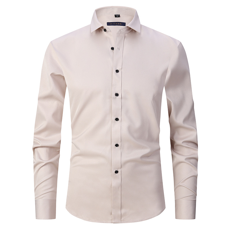 Camisa de Vestir – Corte Slim & Frente com Botões para Ajuste Seguro