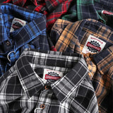 Camisa de Flanela - Acabamento em Mistura Escovada e Bolso no Peito