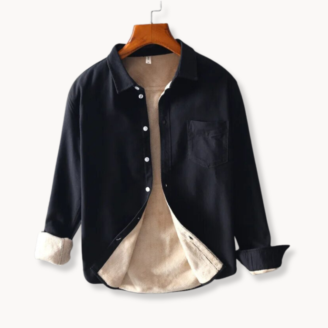 Camisa de Flanela – Tecido Macio e Fecho Frontal com Botões