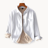 Camisa de Flanela – Tecido Macio e Fecho Frontal com Botões