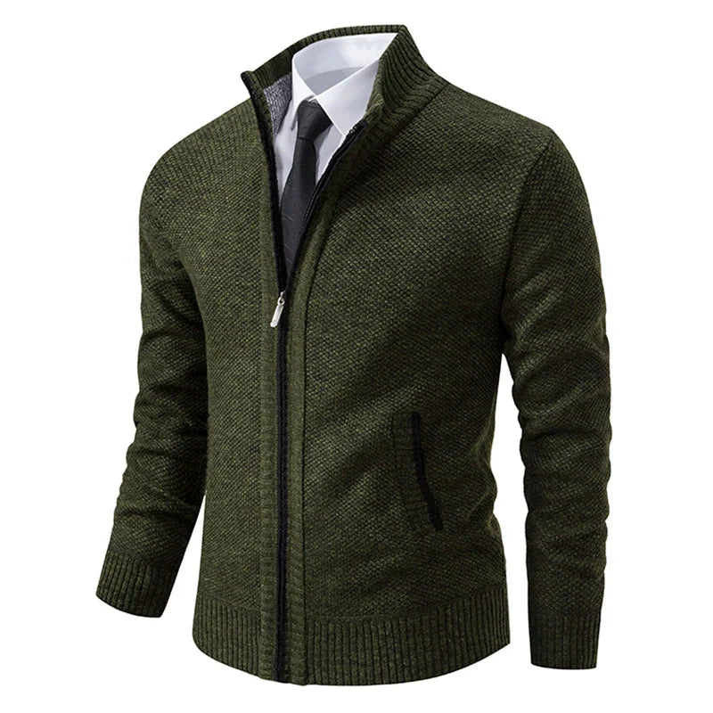 Constantino | Colete Fleece Quente Estampado Forrado
