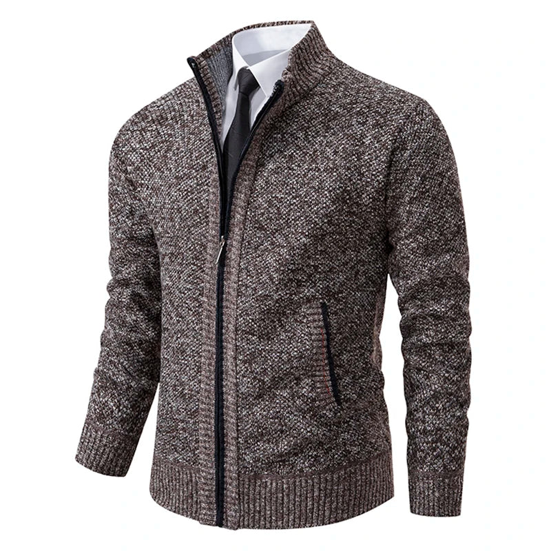 Constantino | Colete Fleece Quente Estampado Forrado