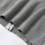 Sweater com Zíper Completo - Mistura Natural de Malha e Conforto Fácil