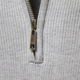 Pullover de Meio Zíper - Mistura Respirável e Decote Ajustável