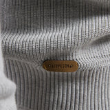 Pullover de Meio Zíper - Mistura Respirável e Decote Ajustável