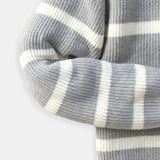 Constantino | Sweater Meio Zíper Listrado Polivalente