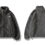 Casaco - Mistura de Pelúcia com Toque Suave e Barreira Térmica