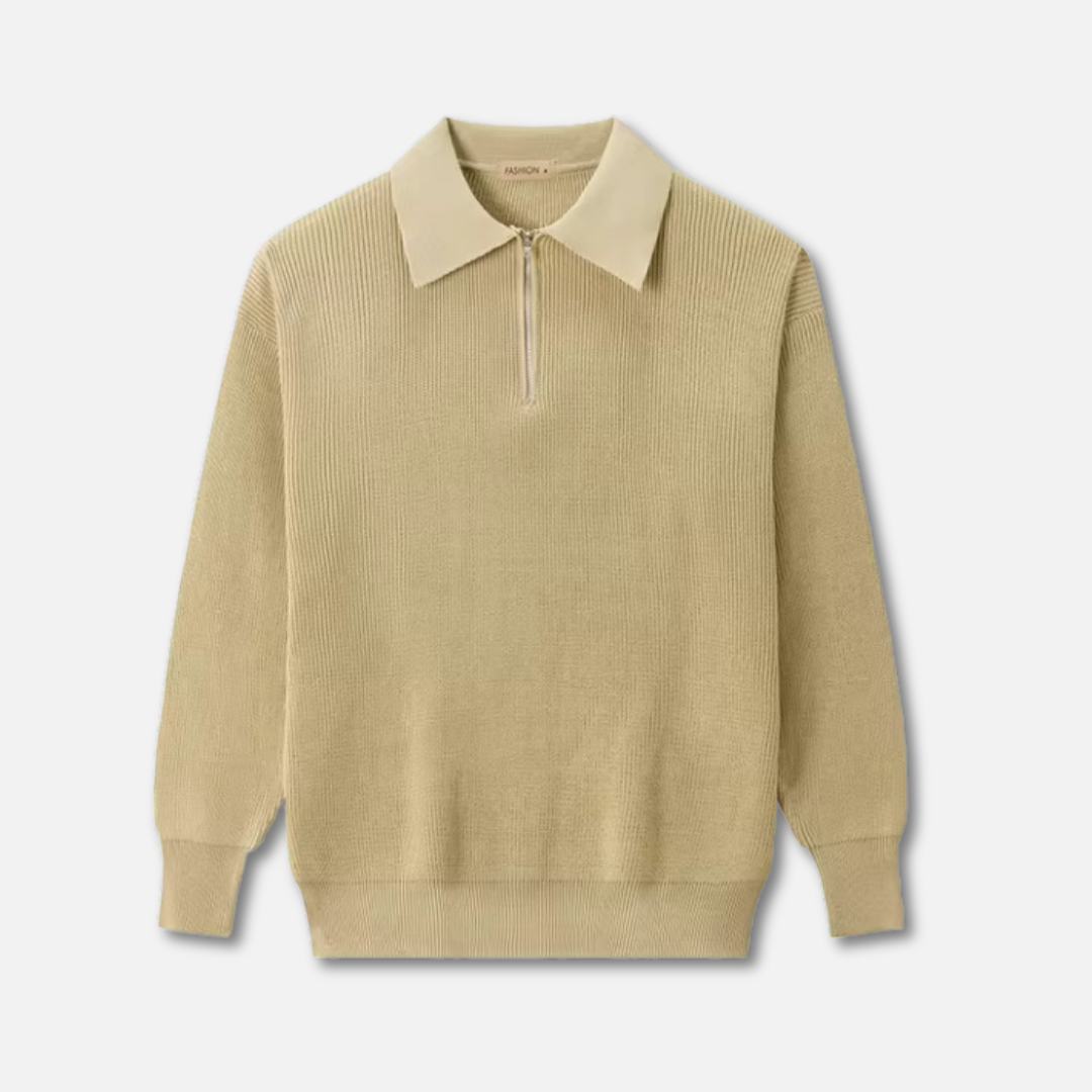 João | Pullover de Malha Misturada Confortavelmente