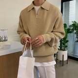 João | Pullover de Malha Misturada Confortavelmente