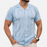 Camiseta de Malha – Painéis de Patchwork e Retenção de Forma