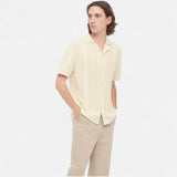 Camiseta de Malha – Painéis de Patchwork e Retenção de Forma