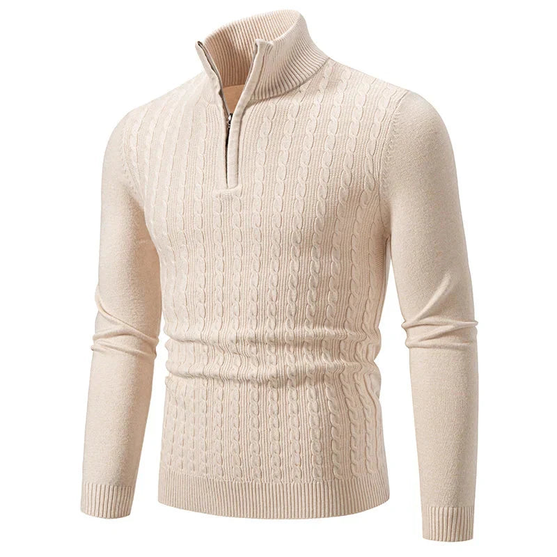 Constantino | Sweater de Malha Misturada Texturizada