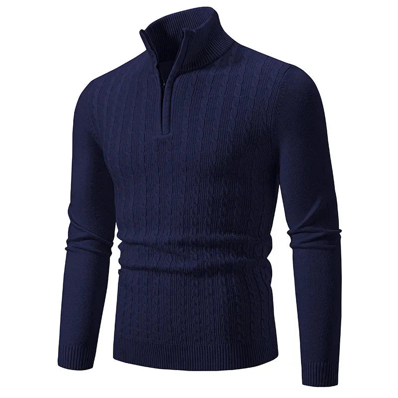 Constantino | Sweater de Malha Misturada Texturizada