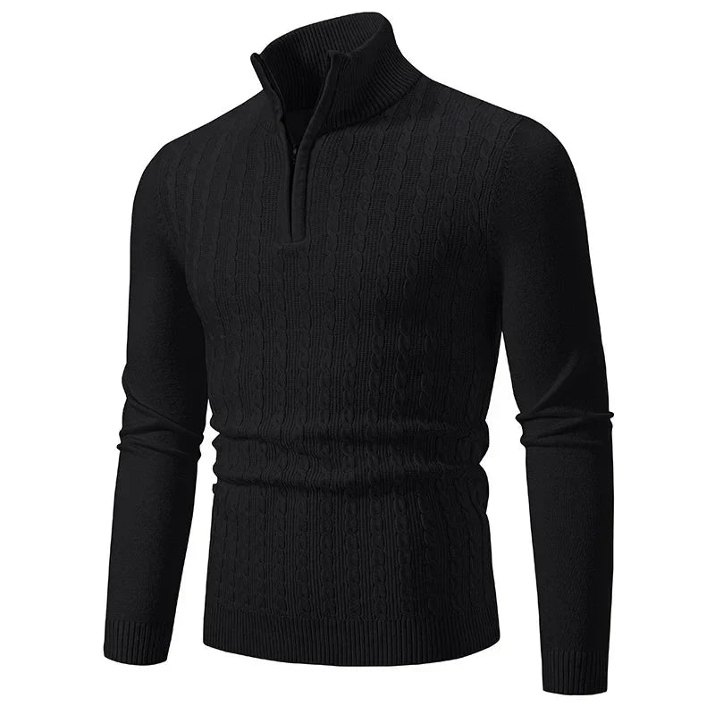 Constantino | Sweater de Malha Misturada Texturizada