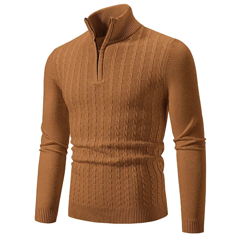 Constantino | Sweater de Malha Misturada Texturizada