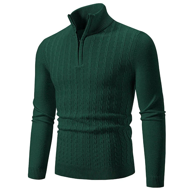 Constantino | Sweater de Malha Misturada Texturizada