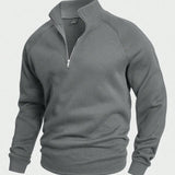 Miguel | Sweater de Malha Misturada Confortavelmente