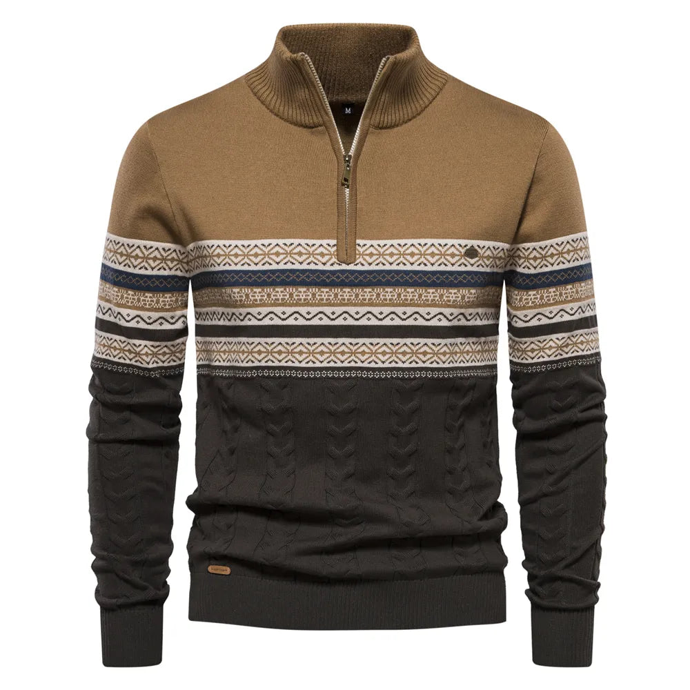 Constantino | Sweater de Malha Misturada Extraordinário