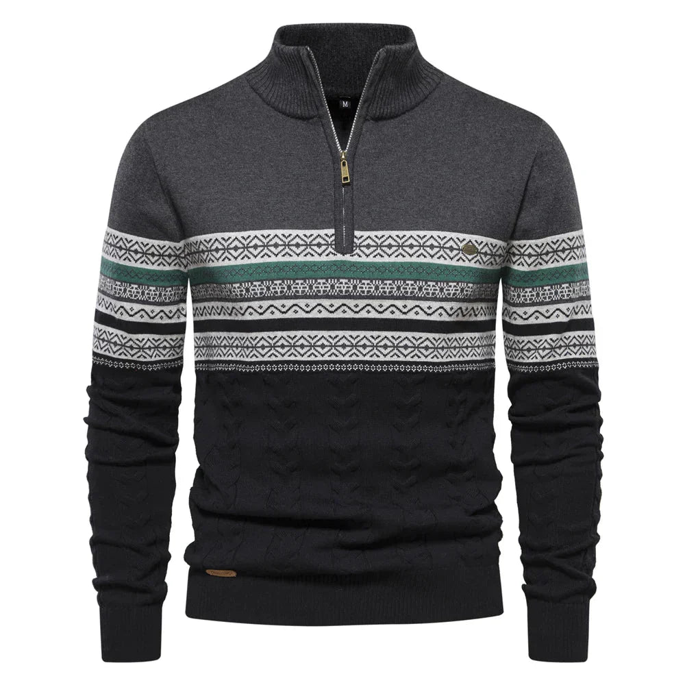 Constantino | Sweater de Malha Misturada Extraordinário