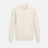 Sweater de Malha Misturada - Silhueta Relaxada e Movimento Fácil