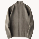 Cardigan de Malha – Frente com Botões e Acabamento Canellado para Conforto