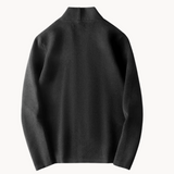 Cardigan de Malha – Frente com Botões e Acabamento Canellado para Conforto