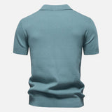 Camisa Polo de Malha - Gola de Malha Respirável e Mobilidade