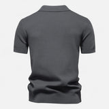Camisa Polo de Malha - Gola de Malha Respirável e Mobilidade