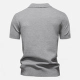 Camisa Polo de Malha - Gola de Malha Respirável e Mobilidade