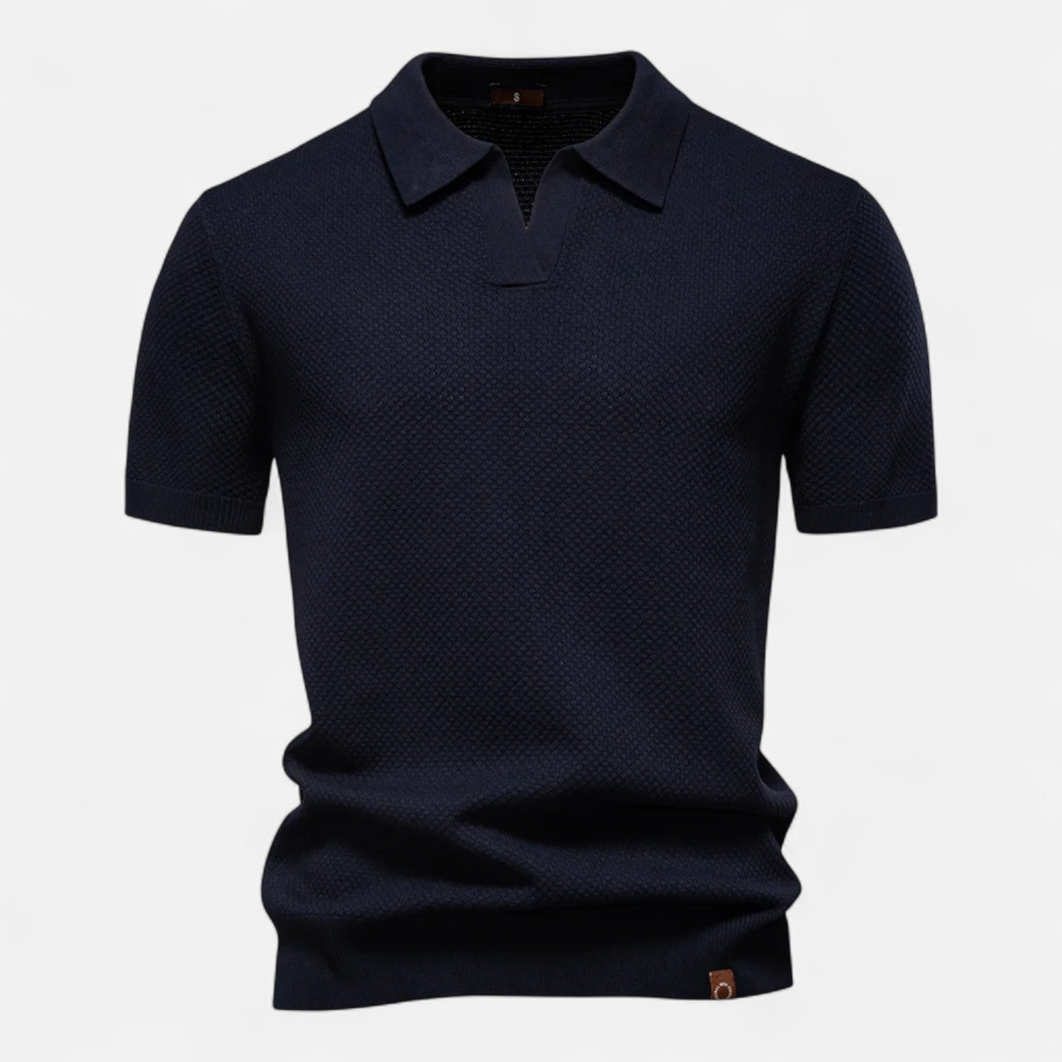 Camisa Polo de Malha - Gola de Malha Respirável e Mobilidade