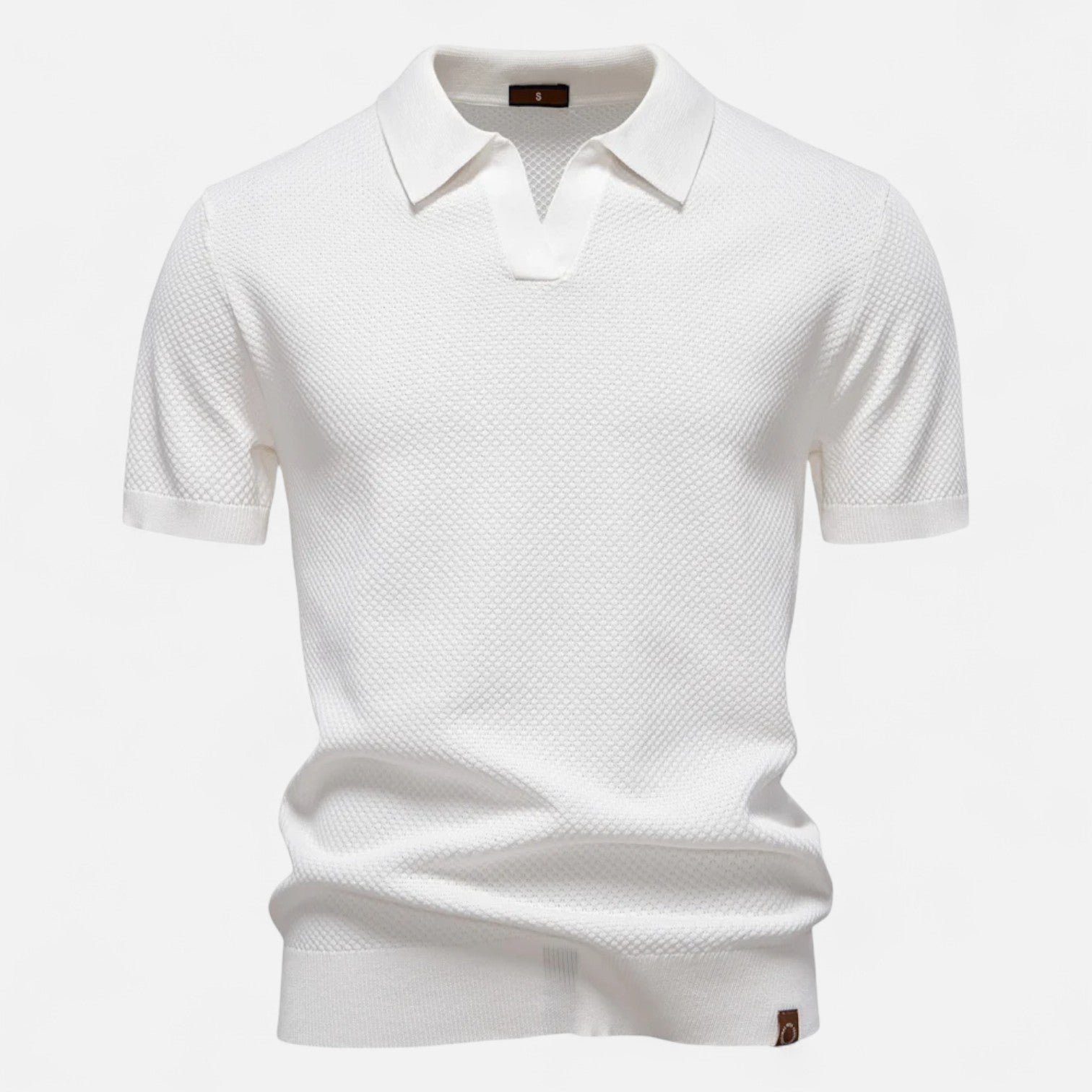 Camisa Polo de Malha - Gola de Malha Respirável e Mobilidade