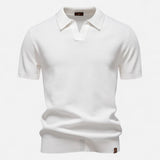 Camisa Polo de Malha - Gola de Malha Respirável e Mobilidade
