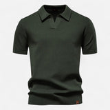 Camisa Polo de Malha - Gola de Malha Respirável e Mobilidade