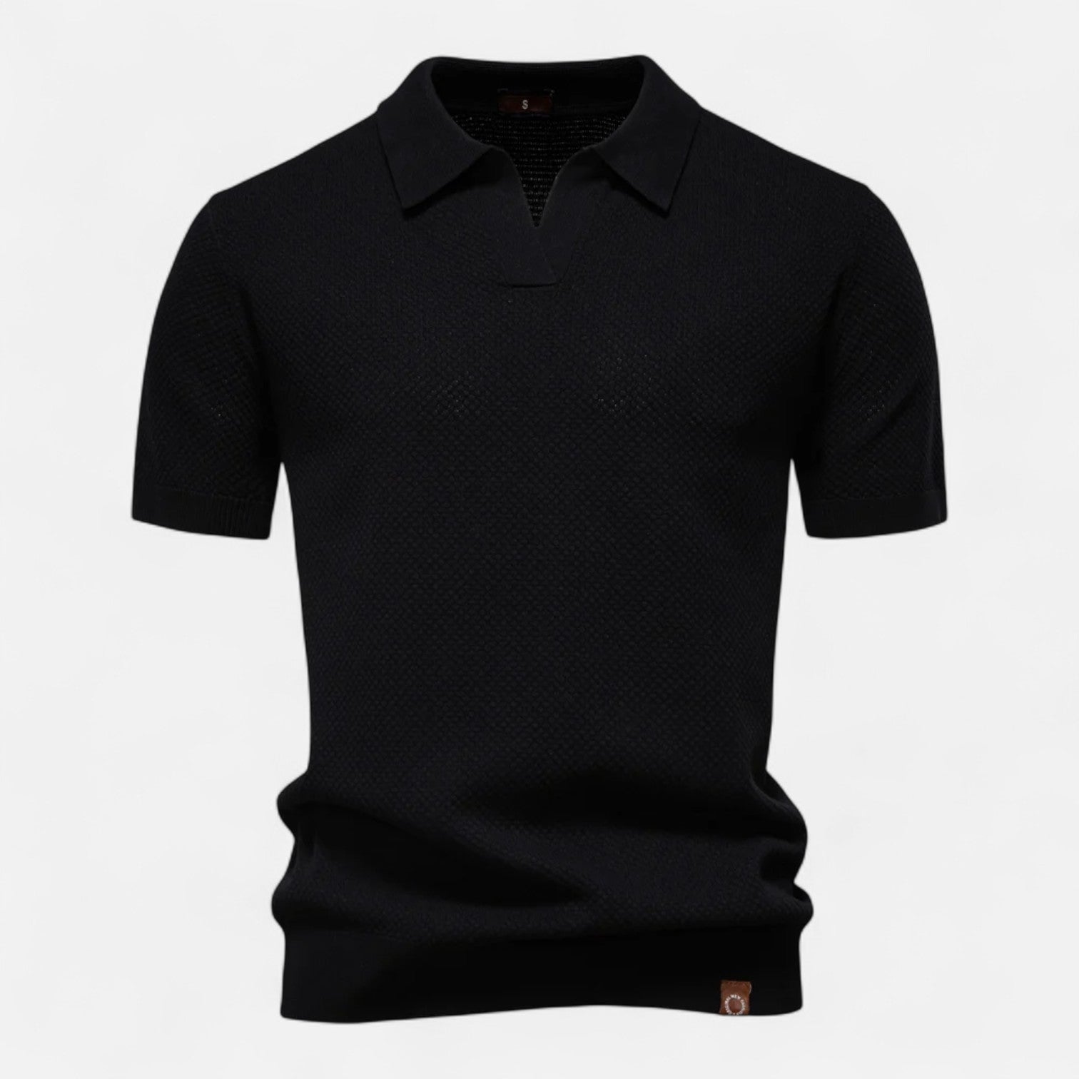 Camisa Polo de Malha - Gola de Malha Respirável e Mobilidade