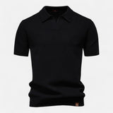 Camisa Polo de Malha - Gola de Malha Respirável e Mobilidade