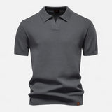 Camisa Polo de Malha - Gola de Malha Respirável e Mobilidade