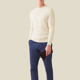 Pedro | Sweater de Malha Cordão Confortável