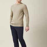 Pedro | Sweater de Malha Cordão Confortável