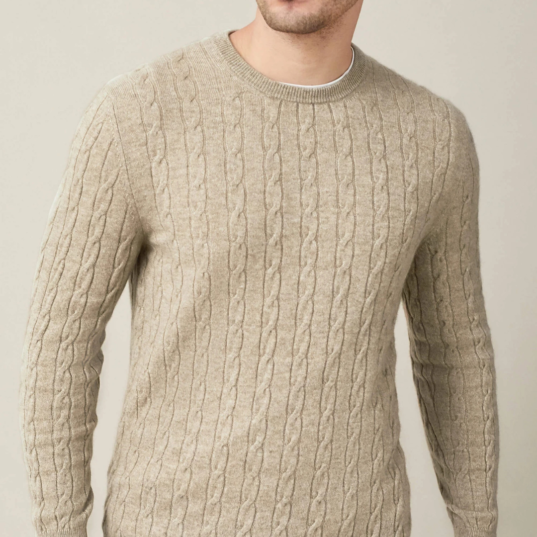 Pedro | Sweater de Malha Cordão Confortável