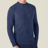 Pedro | Sweater de Malha Cordão Confortável