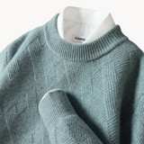 Valentiniano | Sweater de Malha Jacquard Respirável
