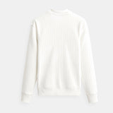 Sweater de Malha – Manga Longa Canellada e Calor e Forma Estáveis