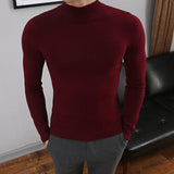 Sweater de Malha - Corte Slim e Conforto Uniforme para Camadas