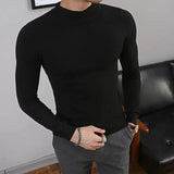 Sweater de Malha - Corte Slim e Conforto Uniforme para Camadas