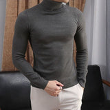 Sweater de Malha - Corte Slim e Conforto Uniforme para Camadas
